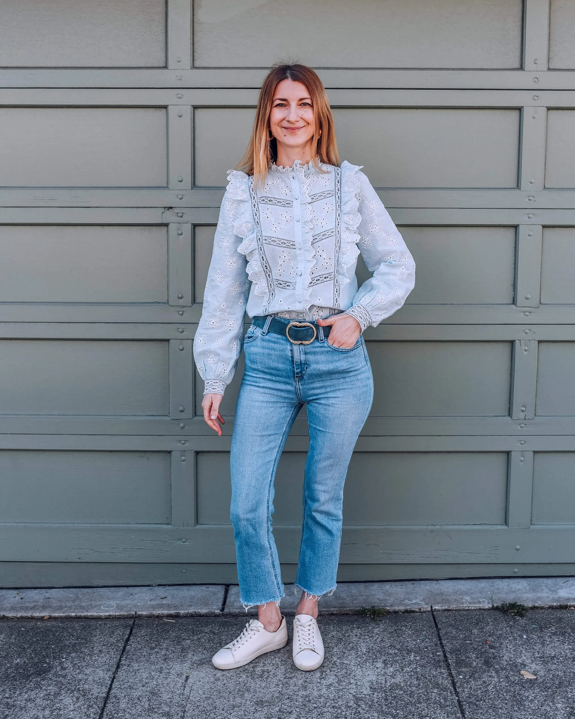 Sezane chemise Irma セザンヌ　コットンブラウス34 M Sezane chemise Irma セザンヌ コットンブラウス34 M Sezane chemise